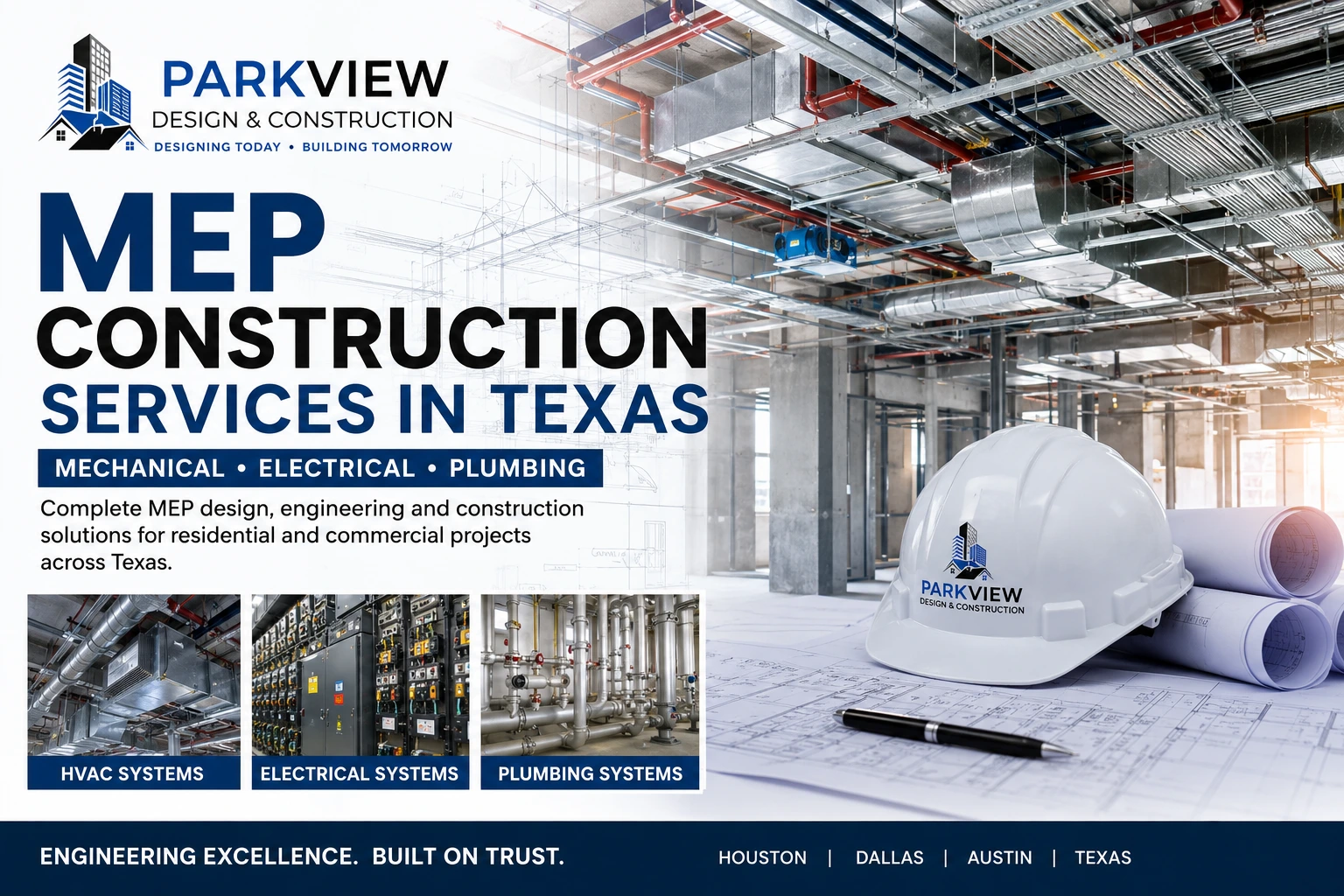 MEP Construction Services in Texas