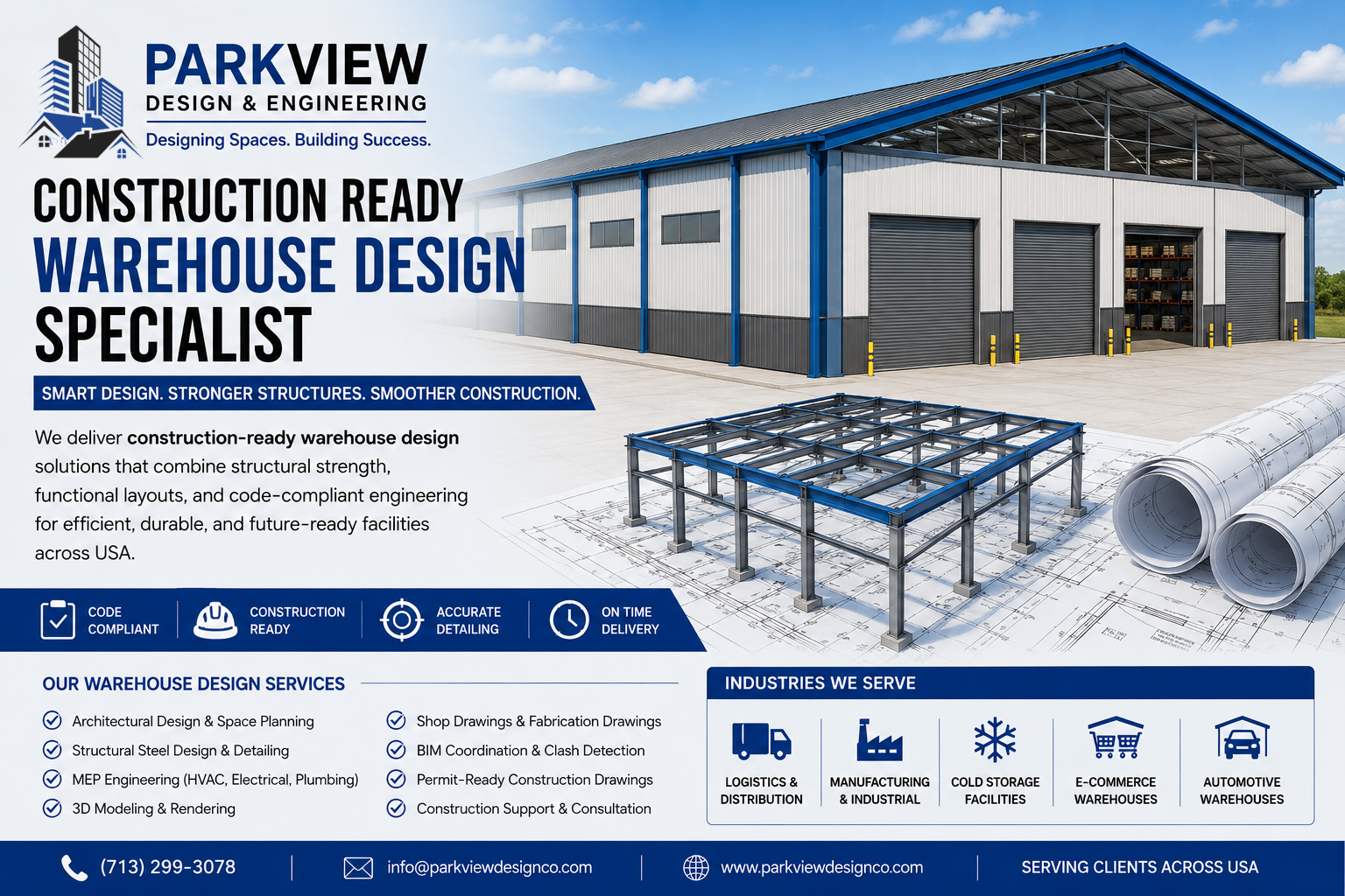 Construction Ready Warehouse Design Specialist