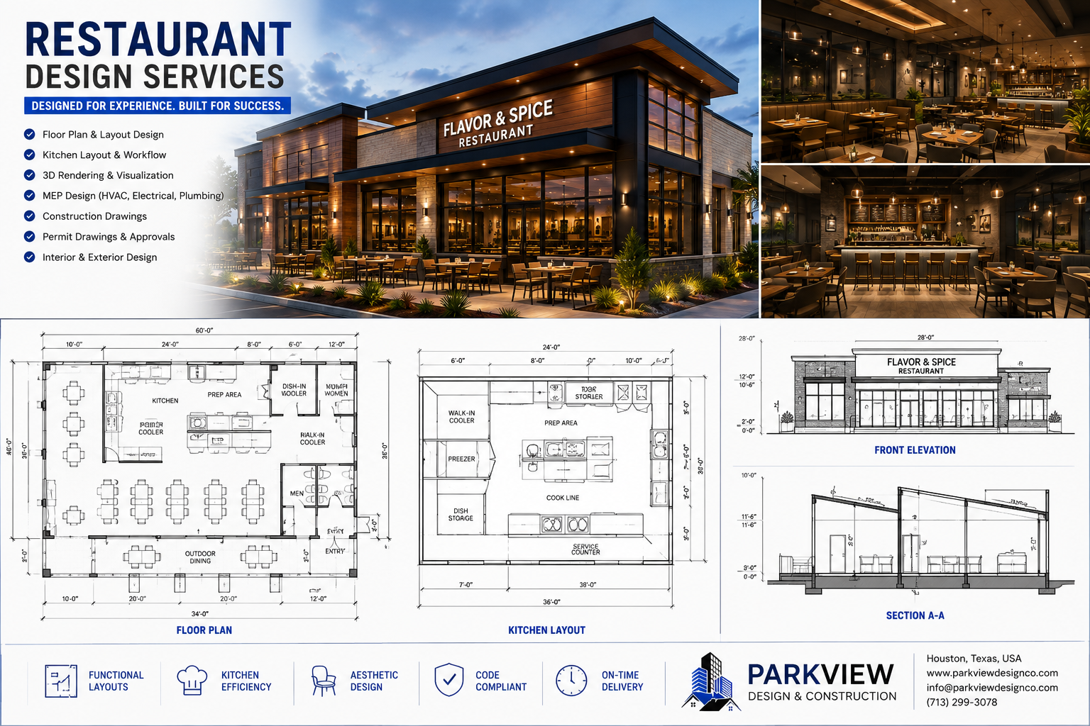 Restaurant Design Services